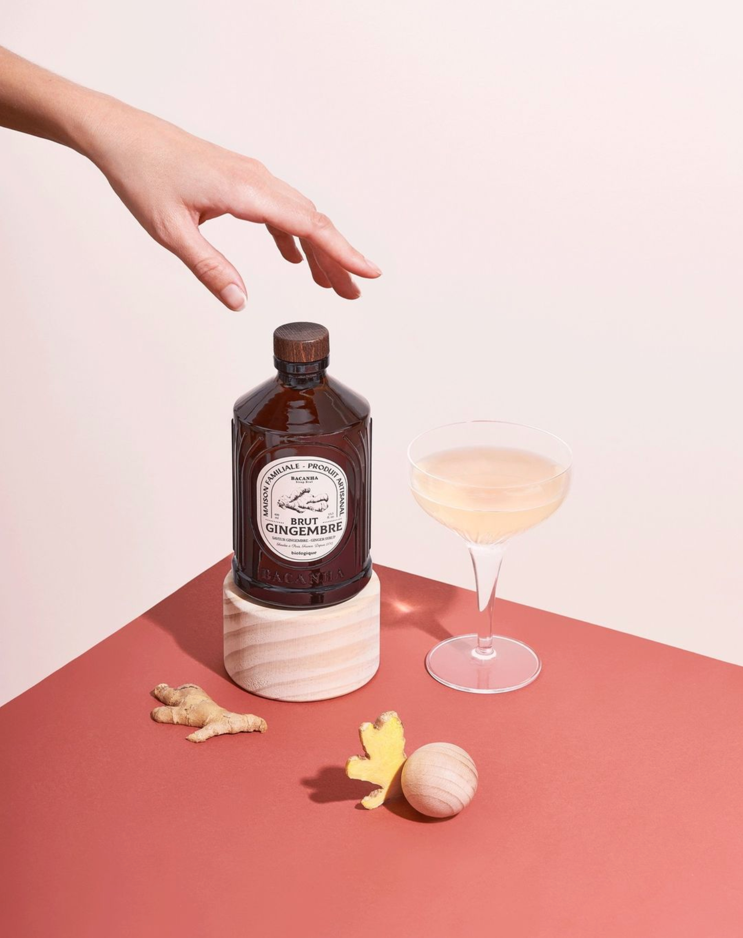 Bio-roher Ingwersirup - 400 ml