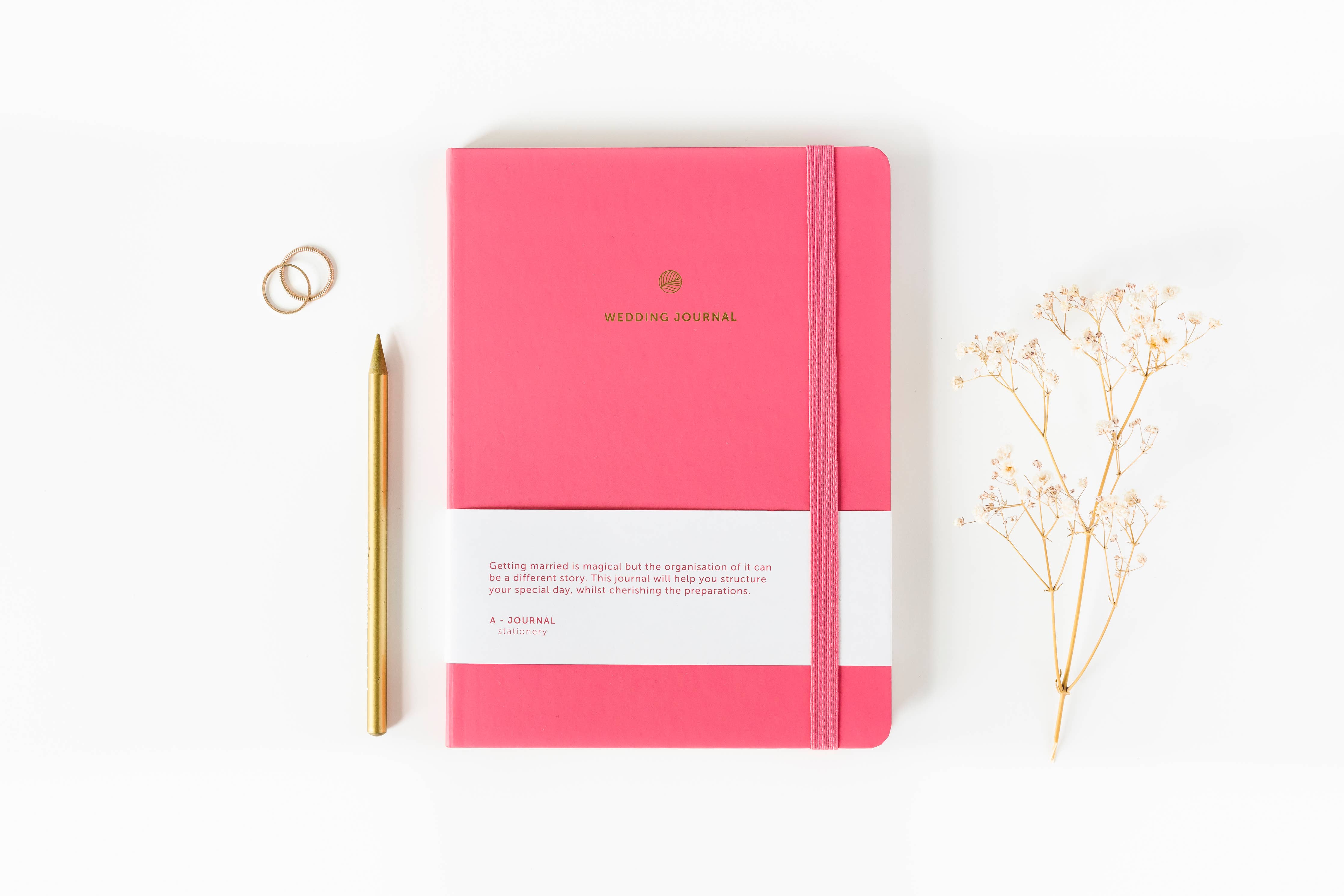 Hochzeits-Journal: Rosa