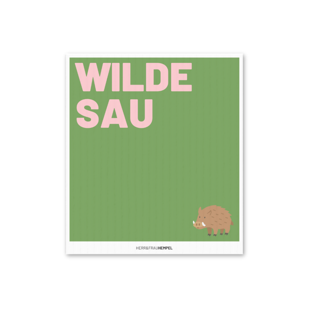 Schwammtuch WILDE SAU