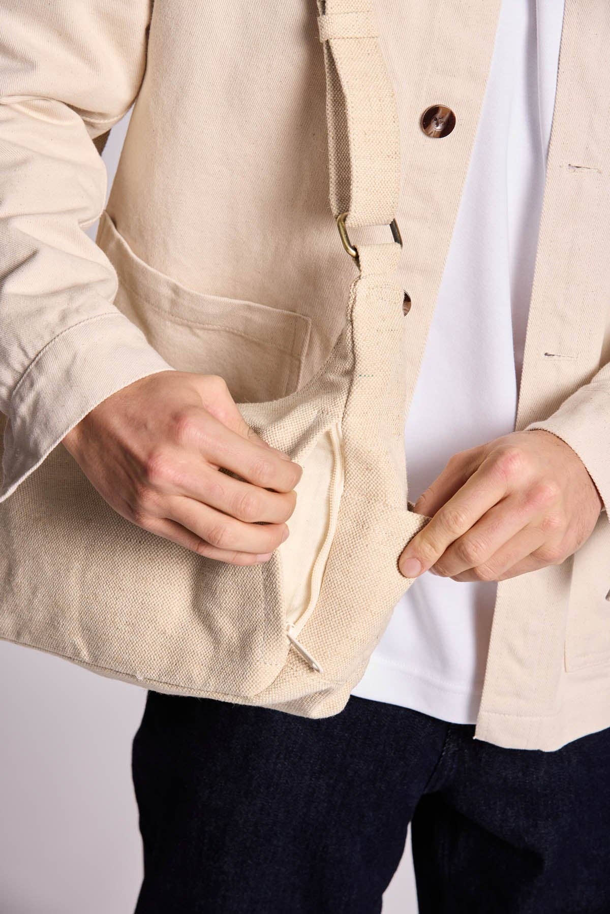 Emile Jute Mehrfachtasche