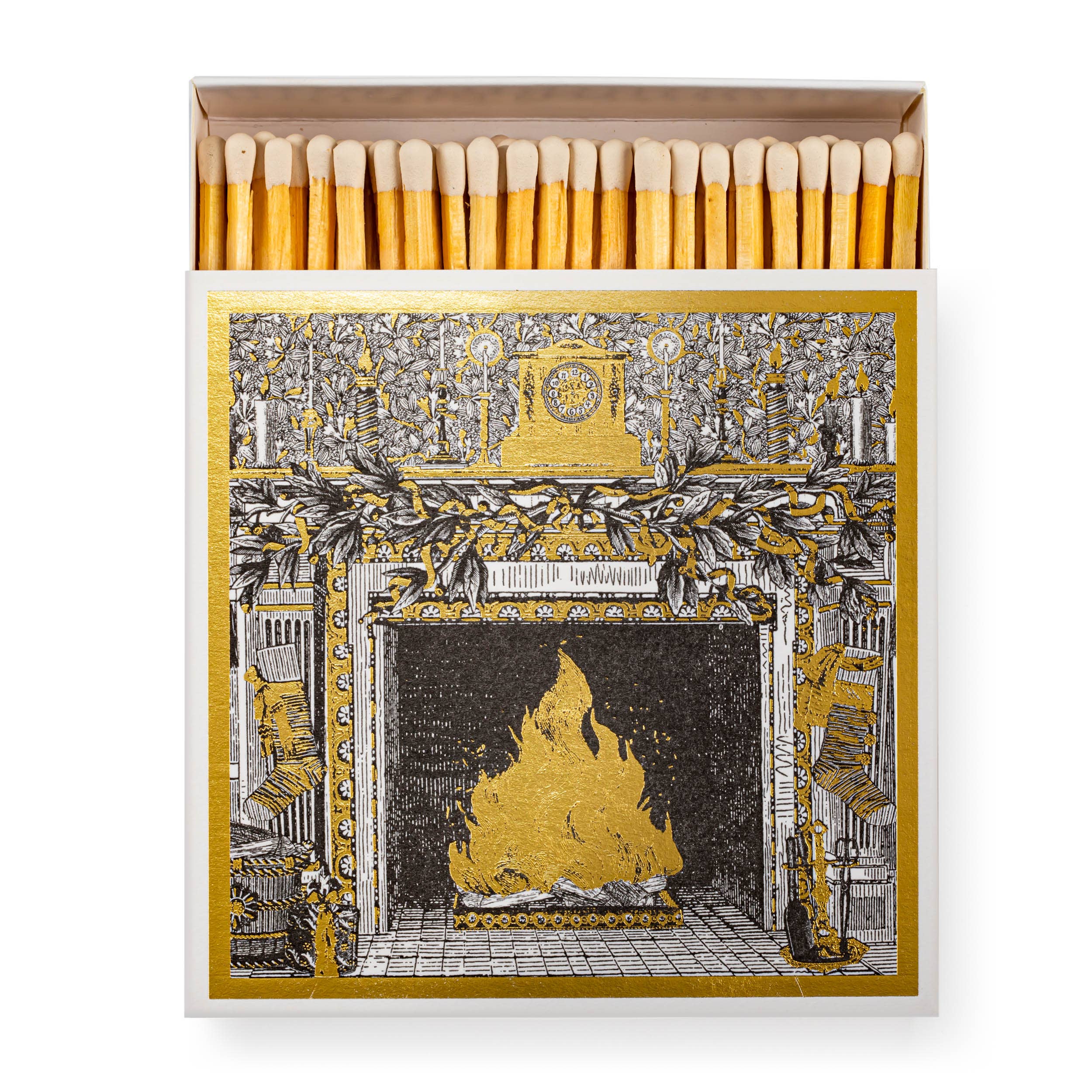 Fireside | Quadrat - Weihnachtssicherheitsstreichhölzer🎄