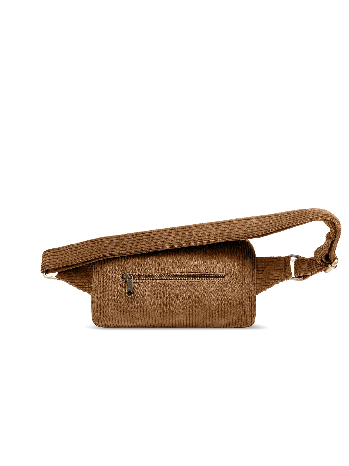Bauchtasche „Harry“ aus Velours in Macchiato