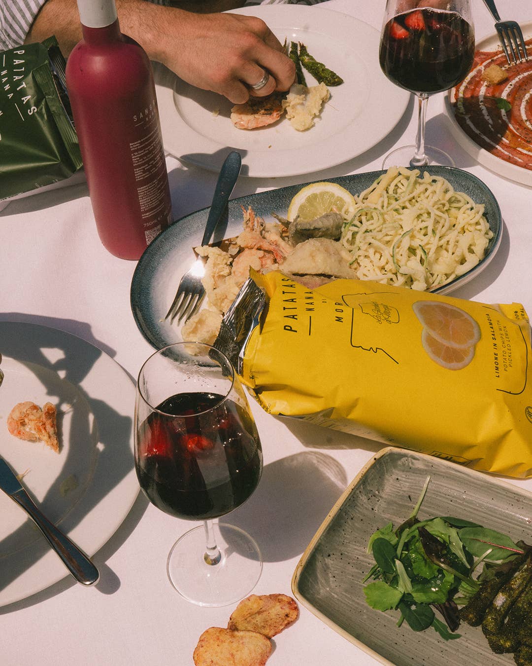 Patatas Nana knusprige Kartoffelchips mit eingelegten Zitronen 100 g
