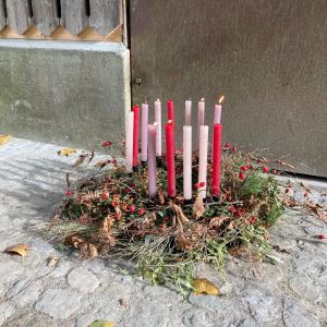 Adventskranz Türkranz ohne Kerzen mit Claudia